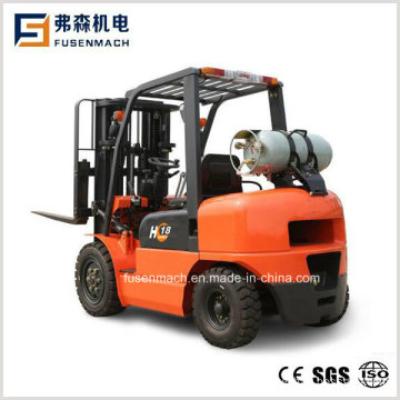 1.5ton Gasoline and LPG Forklift Cpqd15 with Ce (USD9000)